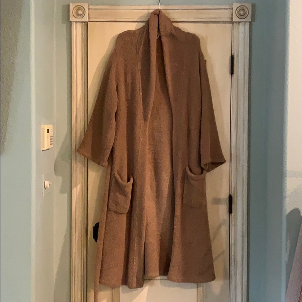 Barefoot Dreams Size 1 Teddy Bear Brown Robe Cozy